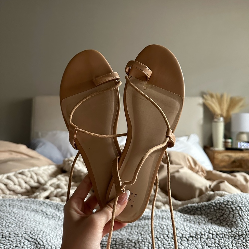 Target Tan Strappy Sandals